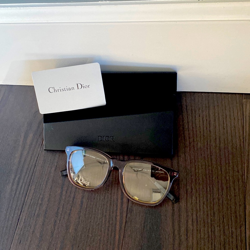 Authentic Christian Dior Black Tie Men Frame. New, never used and stunning.